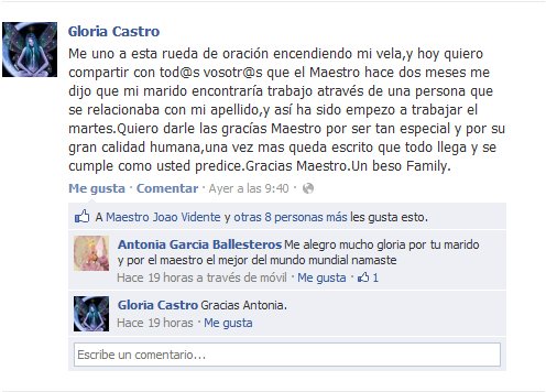 Testimonio de Gloria Castro