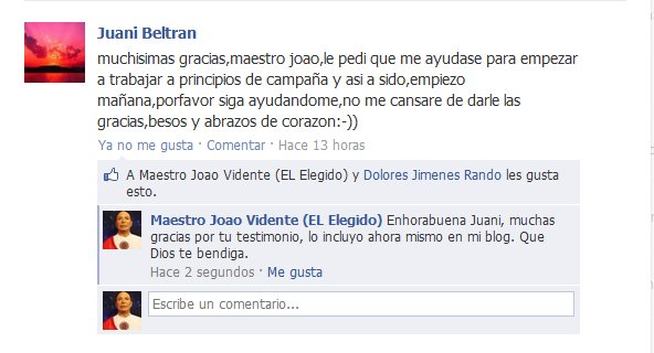 Testimonio de Juani Beltrán