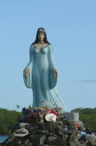 Imagen de Yemanjá en Brasil