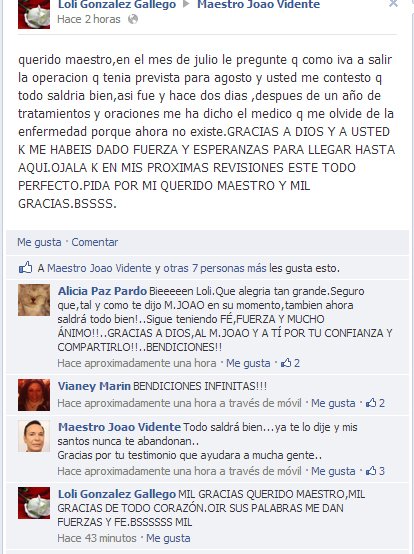 Testimonio de Loli González Gallegoez Gallego