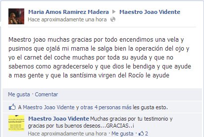 Testimonio de María Amos