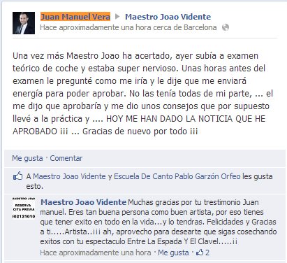 ¡Enhorabuena Juan Manuel por tu aprobado!